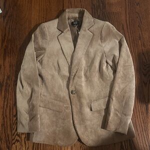 NEW Jones New York Beige Corduroy Blazer